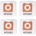thumbnail image 1 of 4 Pack VF3501 Vacuum Bags Replacement for Ridgid & Workshop 3-4.5 Gallon Vacuums, Dust Collection Filter Bags Replace Part# 23738 Size C WS32045F, 1 of 6