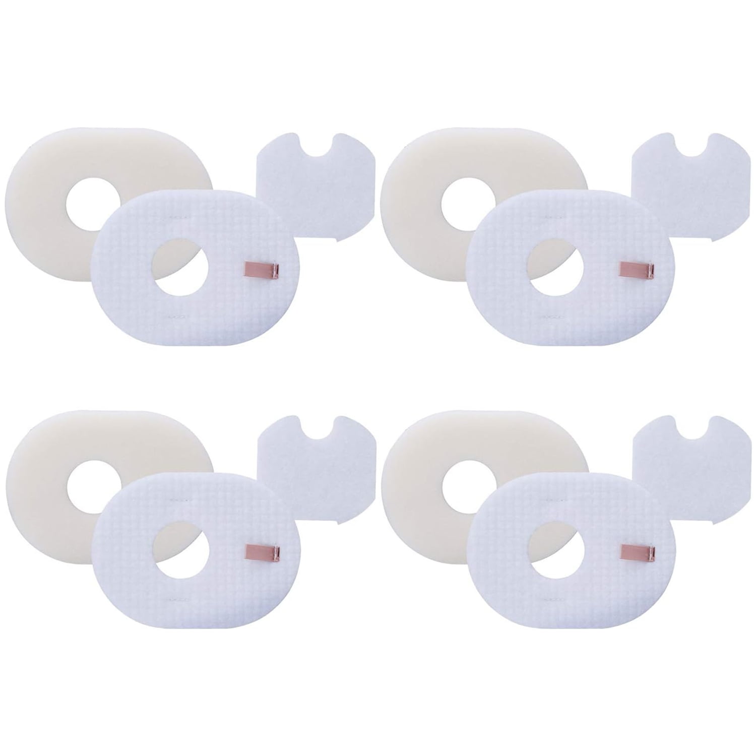 4 Pack Vacuum Filter Set for Shark Rocket Vacuum HV300 HV301 HV300W