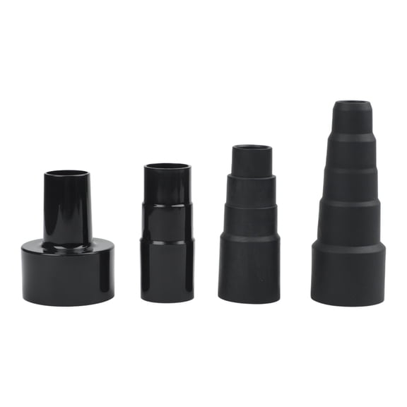 4 Pack Vacuum Hose Adapters Set, 1-3/8 Inch To 1-1/4 Inch Connector Attachments, ABS Plastic Reducers For Wet Dry Vacuums, for Cleaning Brushes For Sofas Carpets And Curtains