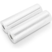 4 Pack Vacuum Sealer Bags,11" x 50' Rolls Kitchen Food Meat Saver Storage Bags, Embossed, BPA Free,Commercial Grade for Meal Prep Sous Vide