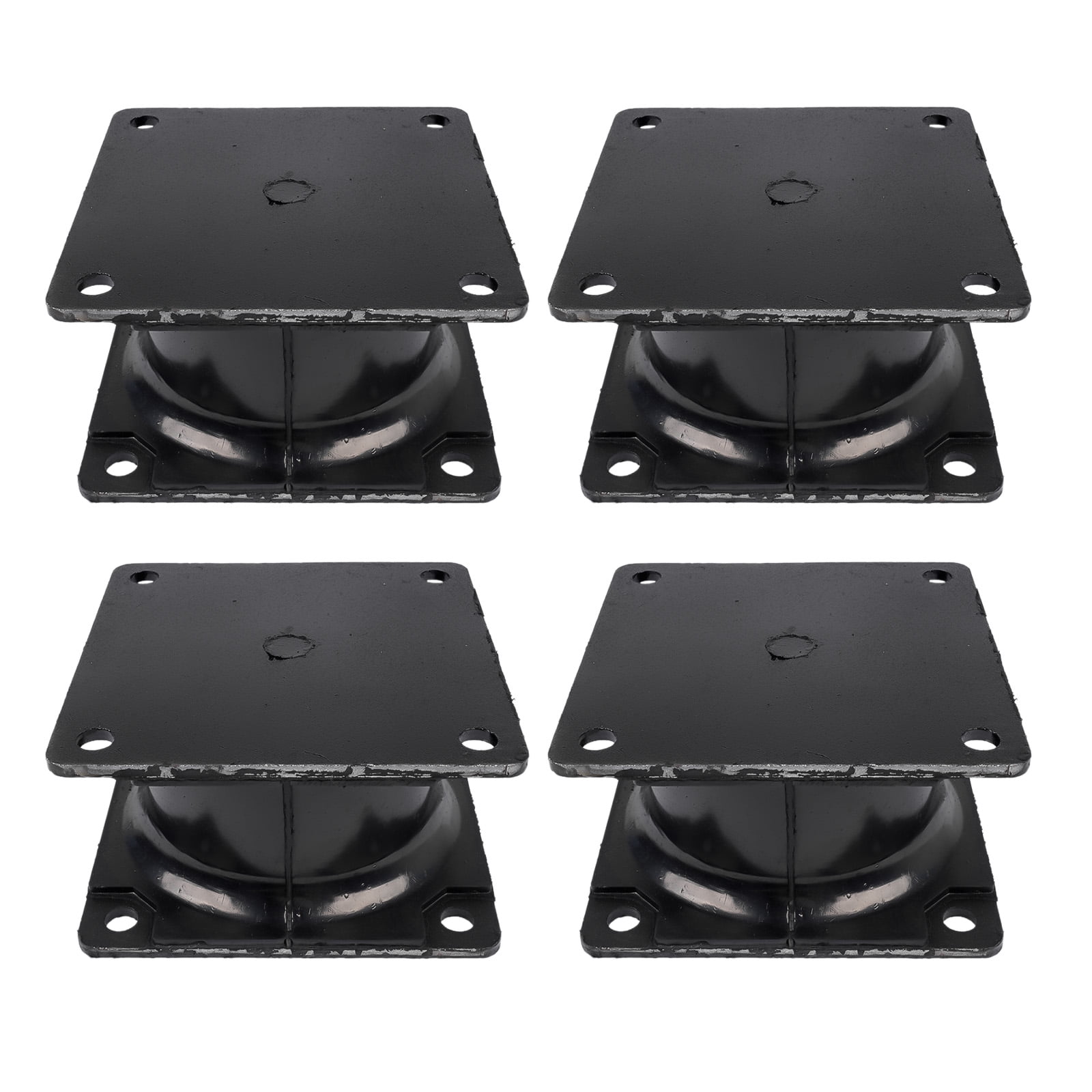 4 Pack Vibratory Plate Compactor Rubber Isolator Shock Mount Replacement for Bobcat PCF64 Stanley HS6000 HS6019 HS6100 HSX6 HS8000