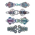 thumbnail image 1 of 4 Pack Vintage Sweater Clips Cape Cloak Clasp Cardigan Clips for Women, Colorful, 1 of 6