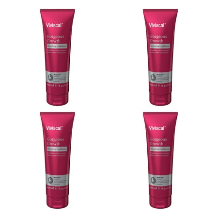4 Pack Viviscal Gorgeous Growth Densifying Conditioner 8.45 Ounces each