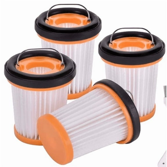 4 Pack WV201 Wandvac Filter Replacement for Shark ION W1 S87 Cordless Handheld Vacuum WV200, WV201, WV205, WV220, WV221, WV250, WV251, UV200CCO. Compare to Part # XHFWV200