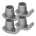 4 Pack Walker Ski Glides, 25 mm (0.98 Inch) Replacement Feet for ...