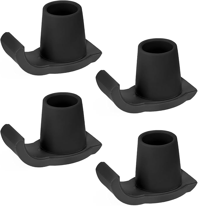 4 Pack Walker Skis, Heavy Duty Sliders for Seniors Folding Walkers