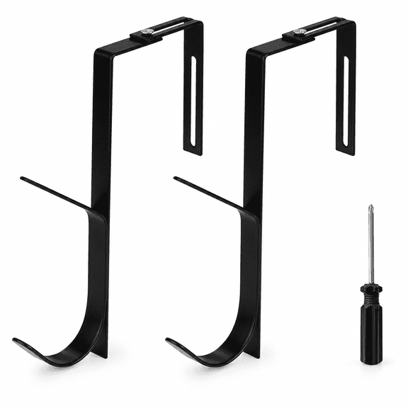 4 Pack Wall-Mounted Plant Hooks – Adjustable Heavy-Duty Hooks with Installation Tool