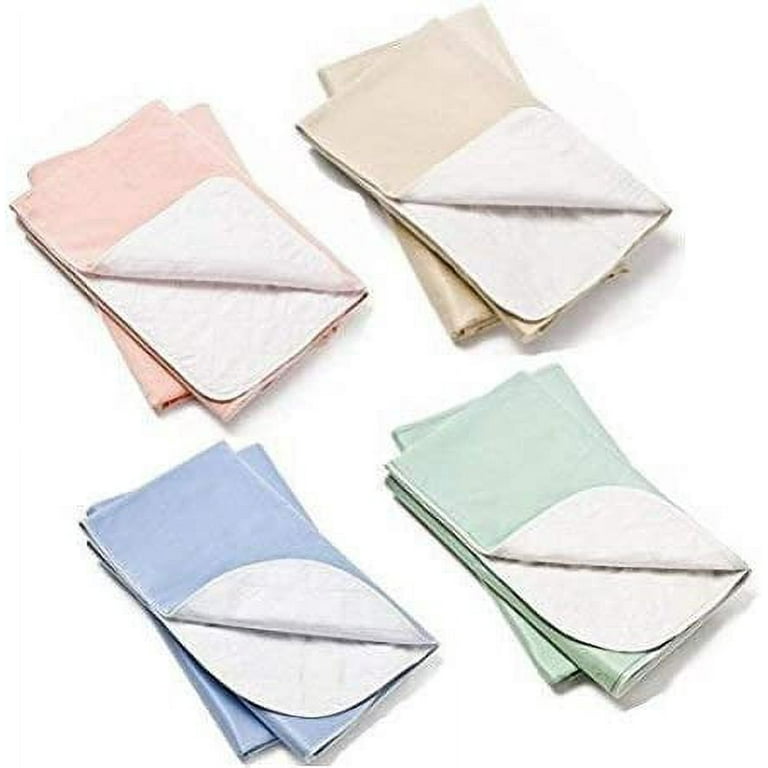 https://i5.walmartimages.com/seo/4-Pack-Washable-Bed-Pads-Reusable-Incontinence-Underpads-18x24-Blue-Green-Tan-Pink-Ideal-Children-Adults-Wholesale-Protection-Cloth-Chucks-Pads_b38f16f0-10d8-4c30-855c-4c9f768f197c.238266eaa10eff09509a778dc4f3ae81.jpeg?odnHeight=768&odnWidth=768&odnBg=FFFFFF