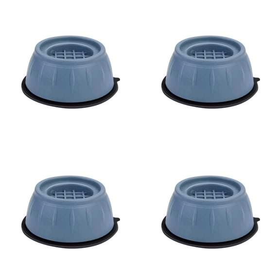 4 Pack Washing Machine Feet Pads, Heavy Duty Non Appliance Leveling Foot Pad, Shock Absorbing Height Raising Support For Washer Dryer Prevent Floor Scratches(Grey-1.96")