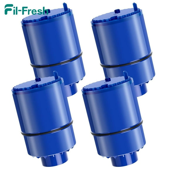 Fil-Fresh 4-Pack Water Filter Replacement for PUR RF-9999 PLUS Faucet System, NSF Certified, Replaces FM-3700, PFM400H, PFM350V, RF3375 & Mineral Core