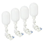 4 Pack Water Float Automatic Shut Off Valve Quick Connctor Tank Overfill Stop