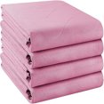 thumbnail image 1 of 4 Pack Waterproof Incontinence Pads Quilted Washable & Absorbent Bed Pad for Adults and Kids, 34 x 36 inches, 1 of 7