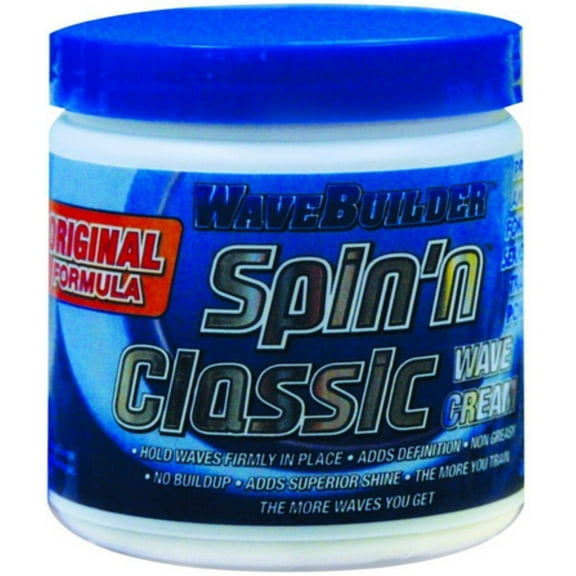 4 Pack - WaveBuilder Spin N' Classic Original Formula Wave Cream, 8 oz