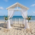 thumbnail image 1 of 4 Pack Wedding Flower Stand Metal Vase Column Stand for Weddings, Parties, Events, Elegant Flower and Centerpiece Tables, Versatile Decorative Displays, 1 of 7
