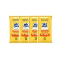 thumbnail image 1 of (4 Pack) Wet Ones Antibacterial Hand Wipes, Tropical Splash Citrus Scent, 20 Ct Travel Pack, Hypoallergenic, 1 of 5
