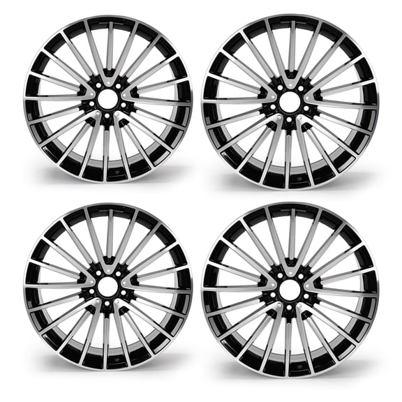 4-Pack Wheel Rims Replacement ET40 20"x8.5" Rim for Mercedes-Benz S320 S350 S400 S450 S500 S550 S560 S600 AMG 2013-2021 Split Spoke