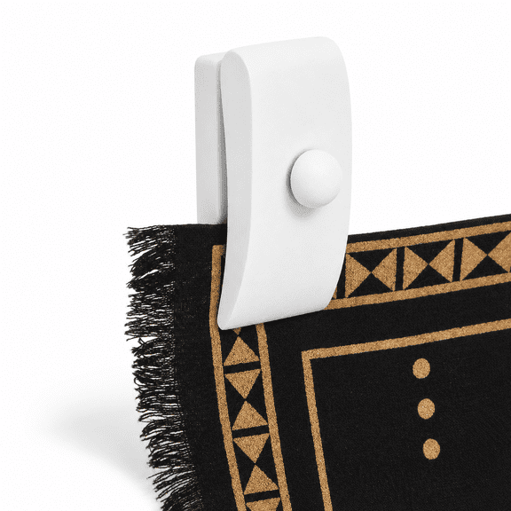 4 Pack White Wooden Quilt Hangers For Wall Display Of Blankets, Tapestries And Rugs