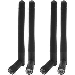 4 Pack WiFi Antenna RP-SMA WiFi Aerial 2.4GHz 5.8GHz Male Antenna Band External Connector for Router, Wireless Network Card,Video Surveillance Monitor, Bluetooth