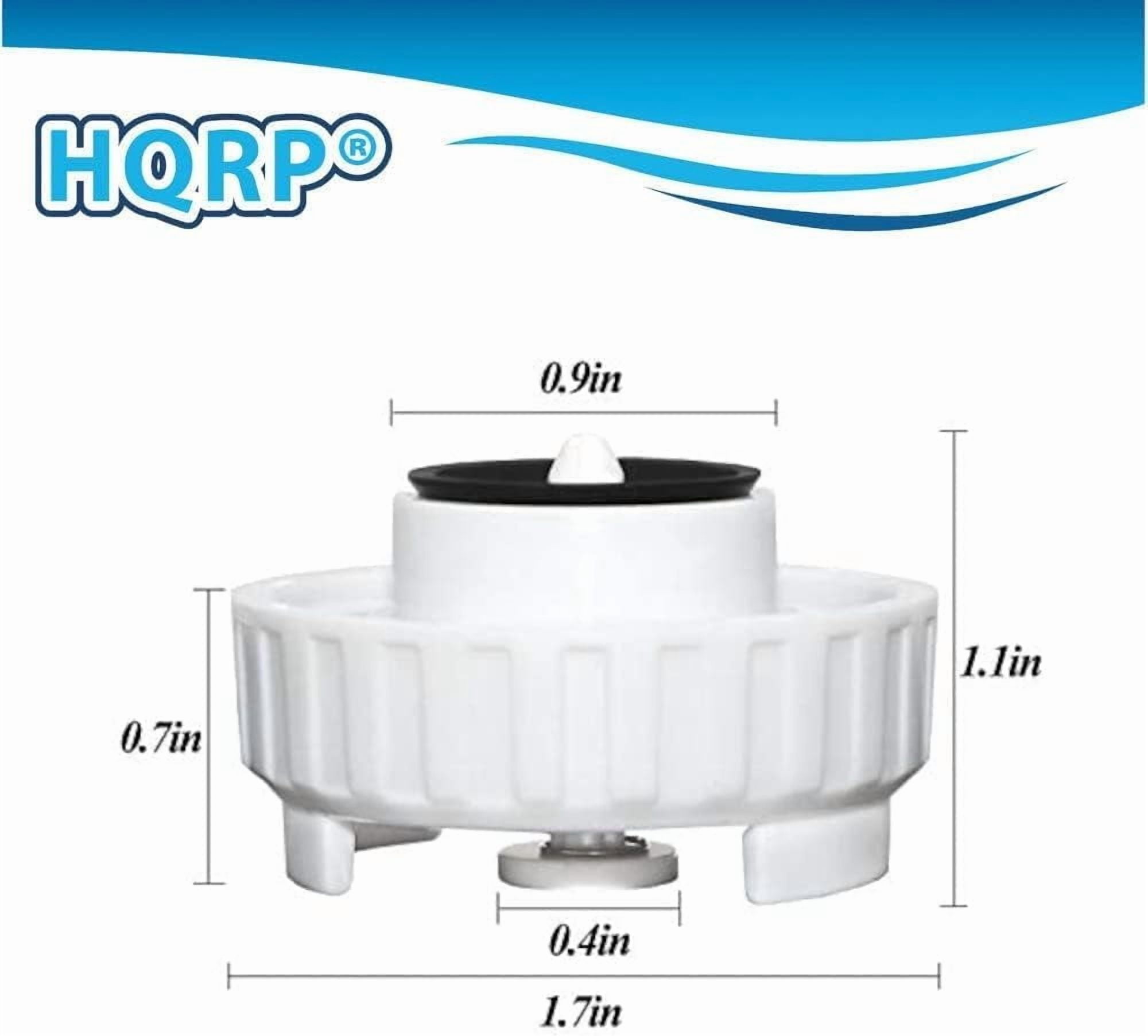 4-Pack Wick Humidifier Filters & 2 Bottle Valve Caps Compatible with Essick  AIRCARE MoistAir EA1407 HD1407