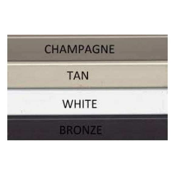 4 Pack - Window Screen Kit w/Aluminum Frame, Corners, Spline, , Pull Tabs, and Screen Mesh (Mill (Silver))