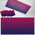 thumbnail image 1 of 4 Pack Wine Red Fluorescent Light Covers for Ceiling Lights Purple Gradient Magnetic Ceiling Light Covers Overhead Light Filters for Office Classroom Home, 1 of 9