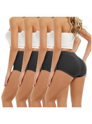 DODOING Women's Plus Size Tummy Control Panties Briefs 1-4 Pack