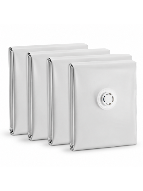 4 Pack XXL Vacuum Storage Bags, 47x39 Inch, For Bedding, Blankets and Clothing