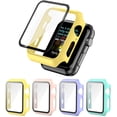 thumbnail image 1 of [4 Pack] ePacks 42mm Case for Apple Watch Series 3 2 Screen Protector, Overall Protective Case Soft TPU Ultra-Thin Cover for iWatch Series 3 2 - Multi Colors, 1 of 6