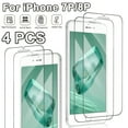 thumbnail image 1 of (4 Pack) iPhone 7 Plus/8 Plus Screen Protector (5.5"), Tempered Glass Material, Anti-Shatter, Bubble-Free Installation and Case Compatible Design, 1 of 6