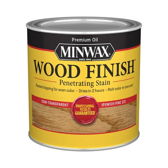 4-Pack of 1/2 pt Minwax 22210 Ipswich Pine Wood Finish Oil-Based Wood Stain