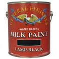 thumbnail image 1 of 4-Pack of 1 gal General Finishes GLB Lamp Black Milk Paint Interior/Exterior Paint, Satin, 1 of 1
