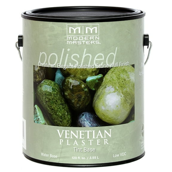 4-Pack of 1 gal Modern Masters VP100 Tint Base Venetian Plaster Water-Based Acrylic Venetian Plaster