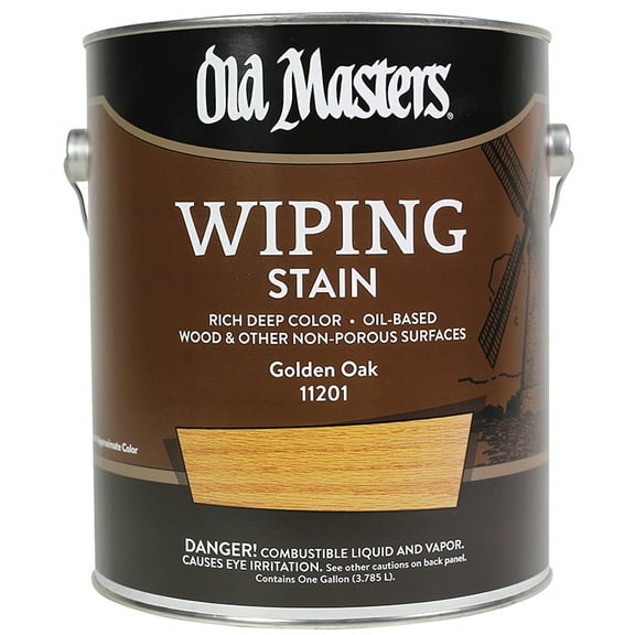 4-Pack of 1 gal Old Masters 11201 Golden Oak Old Masters Oil-Based Wiping Stain