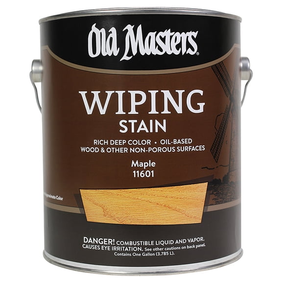 4-Pack of 1 gal Old Masters 11601 Maple Old Masters Oil-Based Wiping Stain