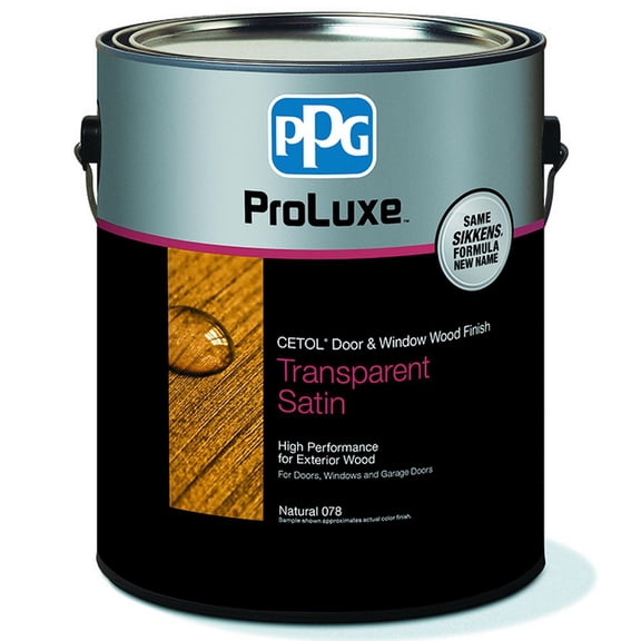 4-Pack of 1 gal ProLuxe SIK48003 Clear Cetol Door & Window Satin Wood Finish