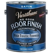 4‐Pack of 1 gal Rust‐Oleum 230231 Clear Varathane Water‐Based Interior Floor Polyurethane, Satin