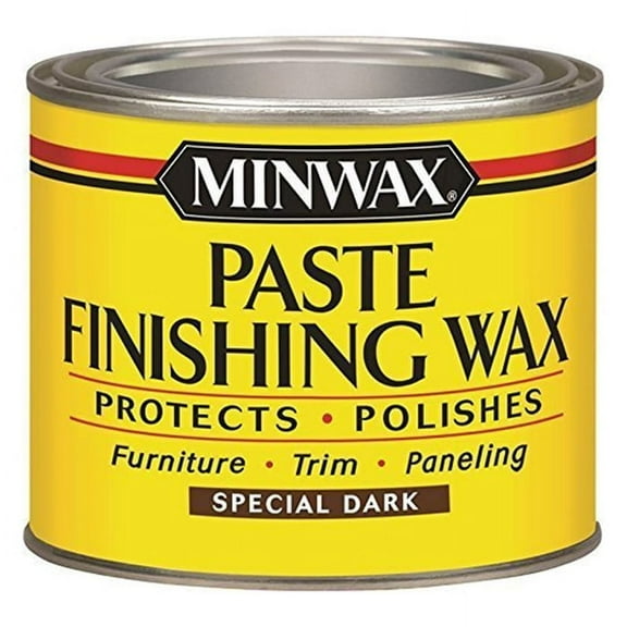 4-Pack of 1 lb Minwax 78600 Paste Finishing Wax Special Dark Protective Finish