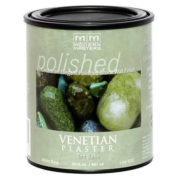 4-Pack of 1 qt Modern Masters VP100 Tint Base Venetian Plaster Water-Based Acrylic Venetian Plaster