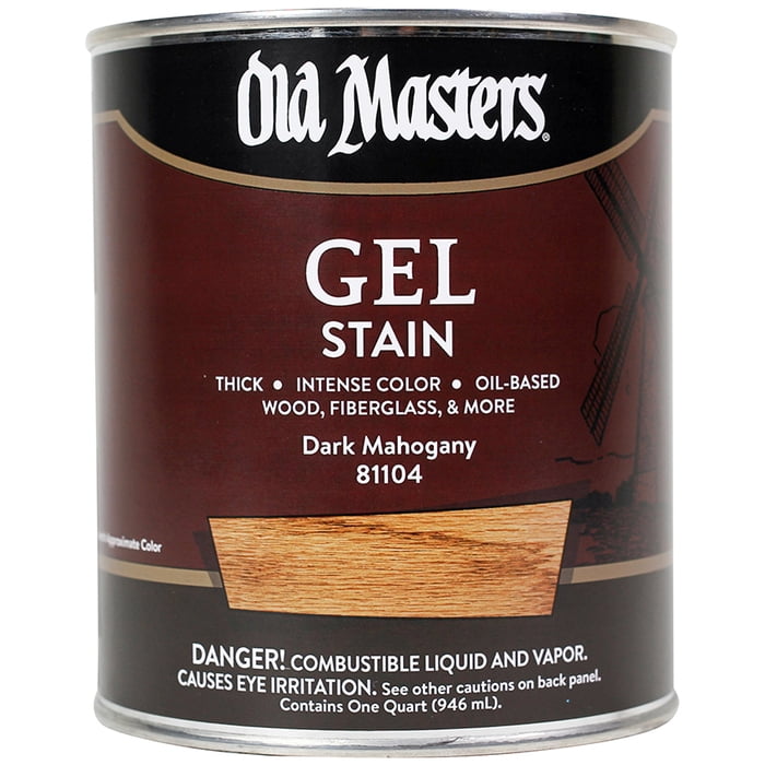 12-Pack of 1 qt Old Masters 81104 Old Masters Dark Mahogany 12-Pack of 1 qt Old Masters 81104 Old Masters Dark Mahogany