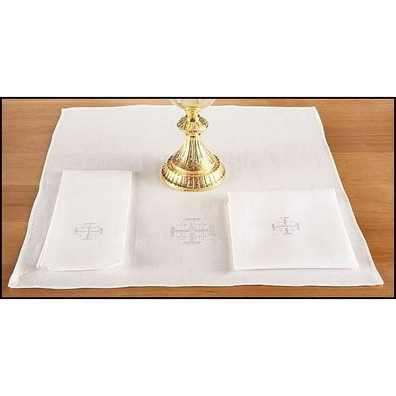 4 Pack of 100% Altar Linen Corporal for Churches