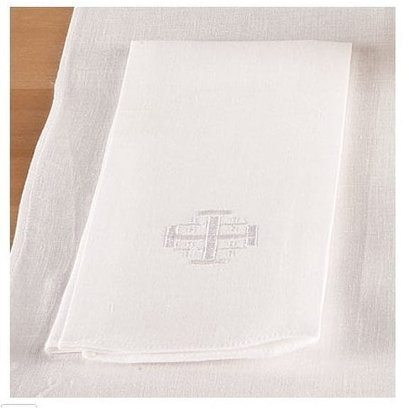 Cambridge Altar Linen Purificator, 4 Pack, White