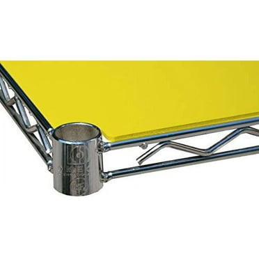 4 Pack of 12 Deep x 48" Wide Yellow Shelf Liner