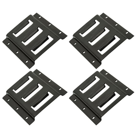 4-Pack of 6in Long E-Track Plate
