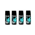 Axe Body Spray Apollo Fragrance Collection, 4 Pack, Travel Size, 1