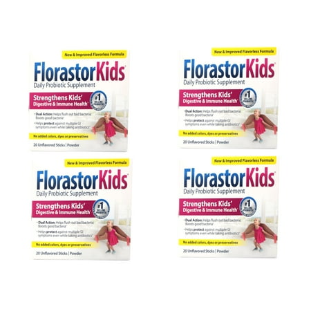 4 Pack of FLORASTOR KIDS PACKETS 20/BOX 1EA