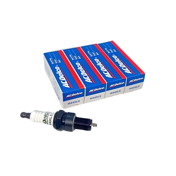4 Pack of Genuine ACDelco R44XLS Spark Plugs - Conventional Spark Plugs - GM: 19354422