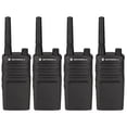 thumbnail image 1 of 4 Pack of Motorola RMM2050 Two Way Radio Walkie Talkies with Programming Video, 1 of 7