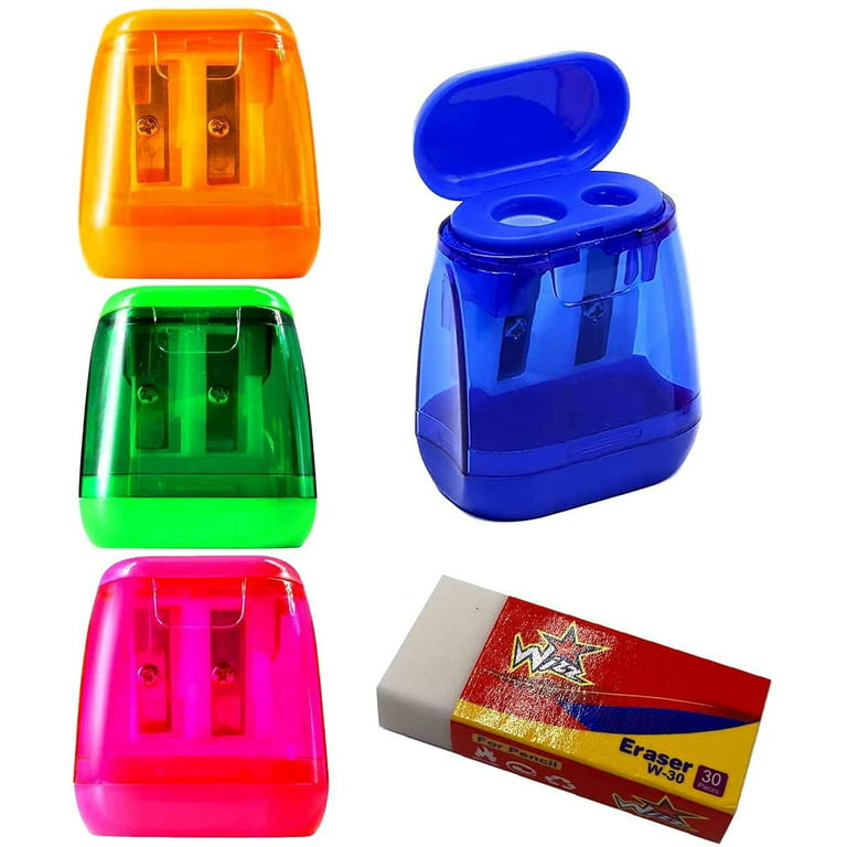 Questions about Colored Pencil Sharpeners and Erasers — Carrie L
