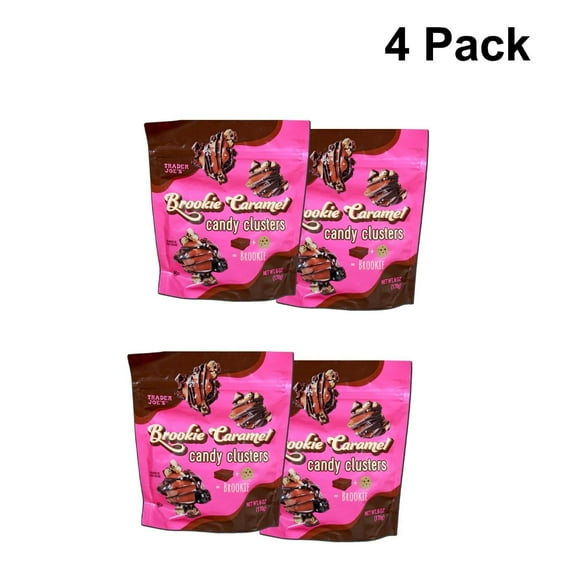 4 Pack of Trader Joe’s Brookie Caramel Candy Clusters | 6 Oz | Buy From RADYAN