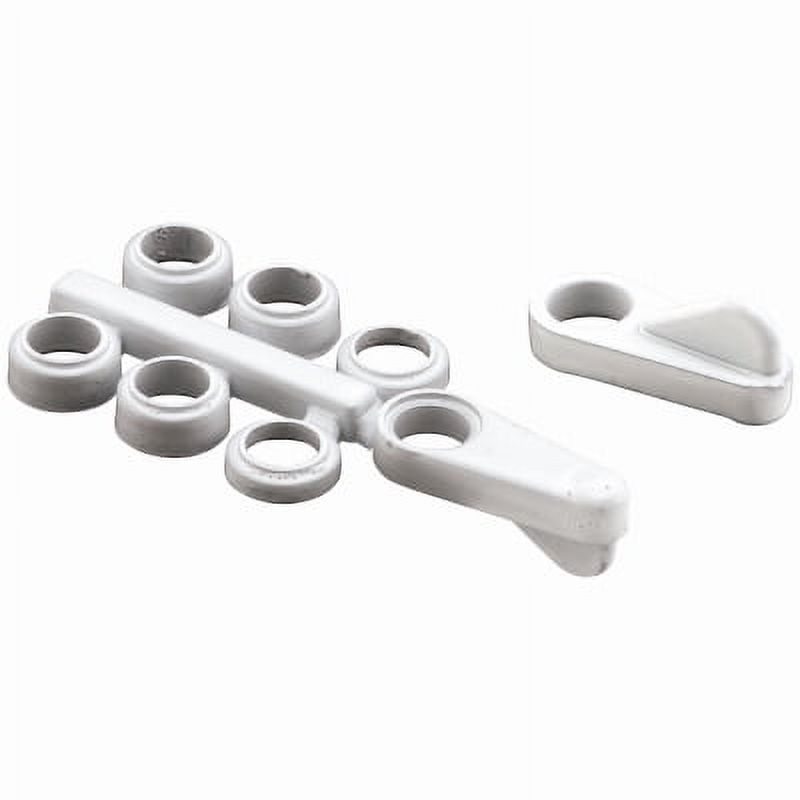4 Pack white universal screen clips are constructed of diecast materia, Each - image 1 of 1